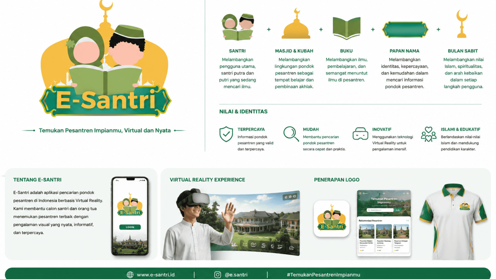 Logo E-Santri Official